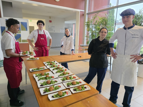 Les Terminales Bac Pro font rugir leur projet !